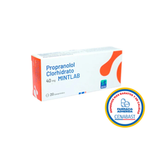 PROPRANOLOL 40 MG X 20 COMPRIMIDOS CENABAST