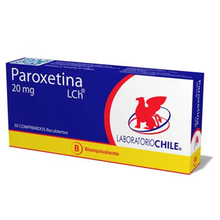 PAROXETINA COMPRIMIDOS 20 MG X 30 U CHILE