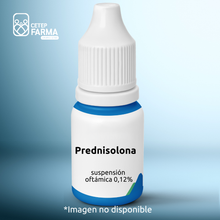 Prednisolona suspensión oftámica 0,12%