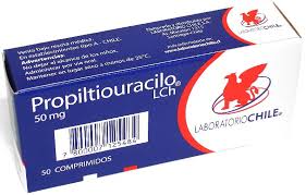 Propiltiouracilo Comprimido 50 mg