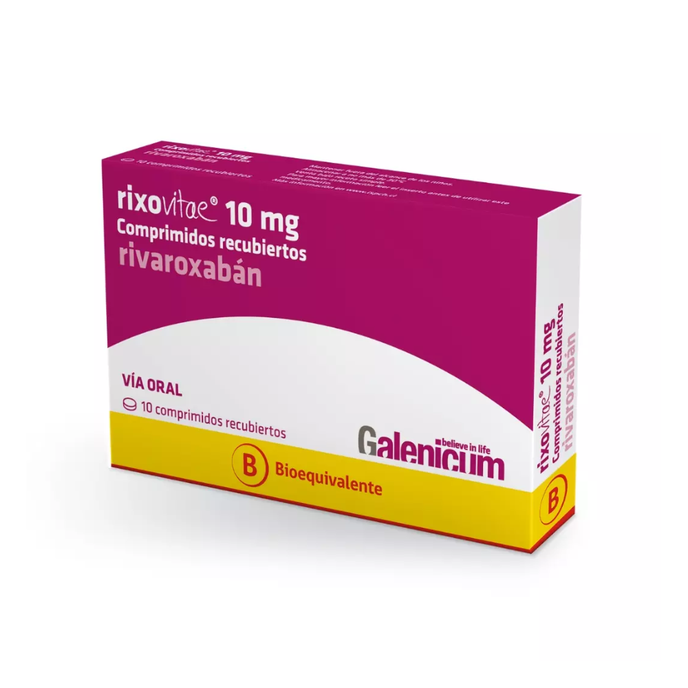RIXOVITAE 10 MG X 10 COMPRIMIDOS
