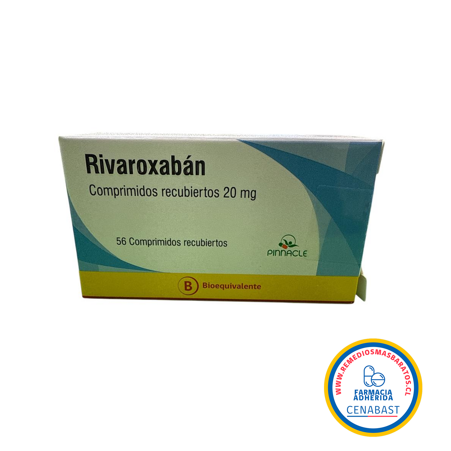 RIVAROXABAN 20 MG X 30 COMPRIMIDOS CENABAST