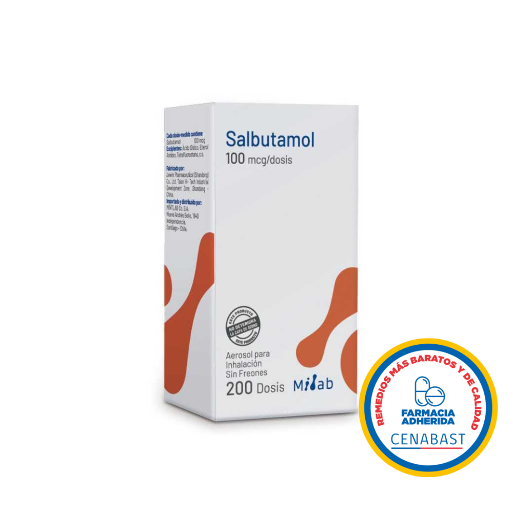 SALBUTAMOL 100 MCG/DO MLB CENABAST