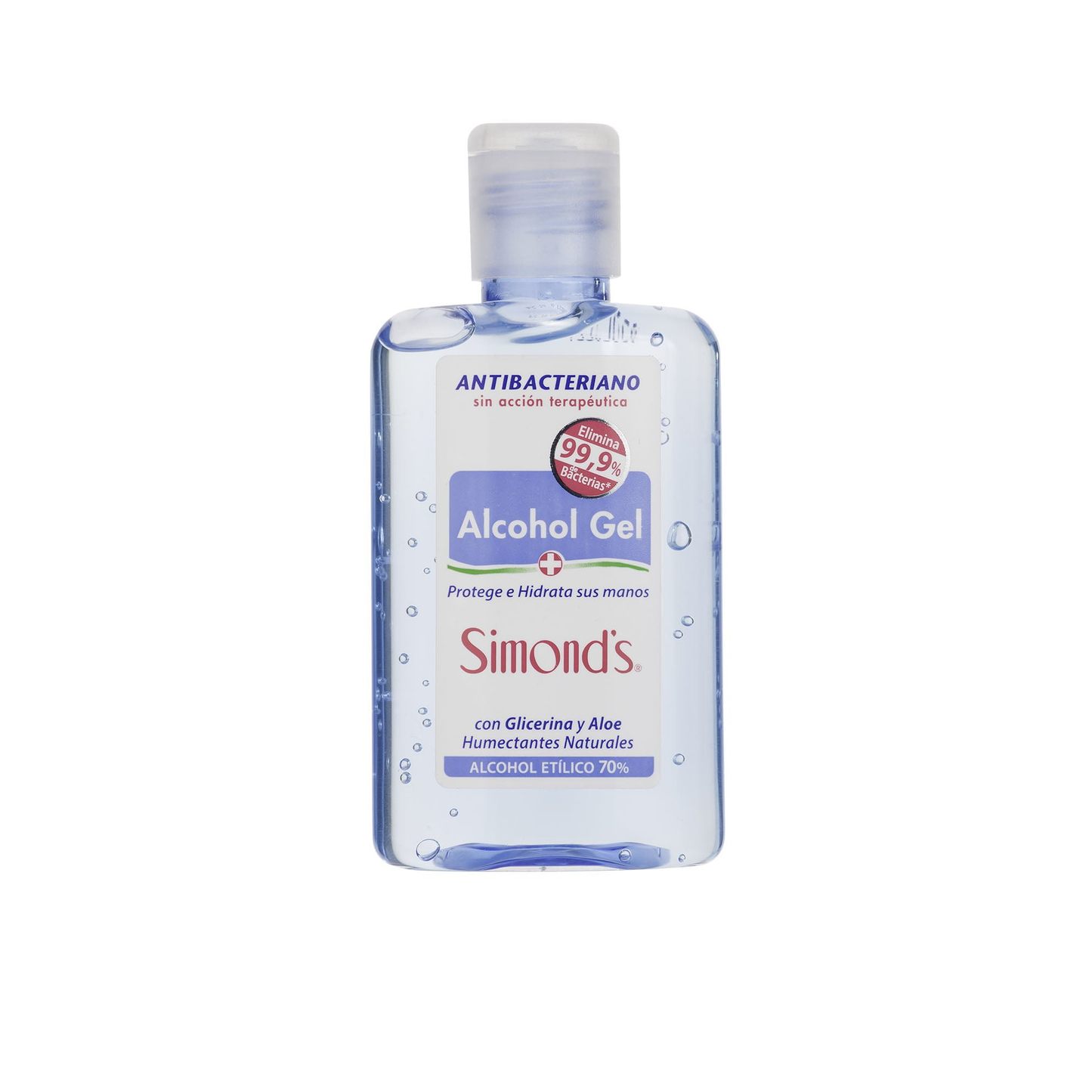 SIMONDS ALCOHOL GEL 70% S/ENJUAGUE 75 ML