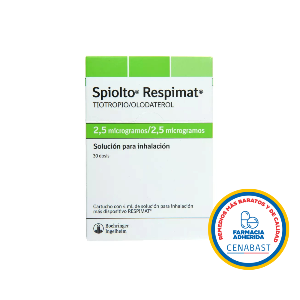 SPIOLTO RESPIMAT 30 DOSIS CENABAST