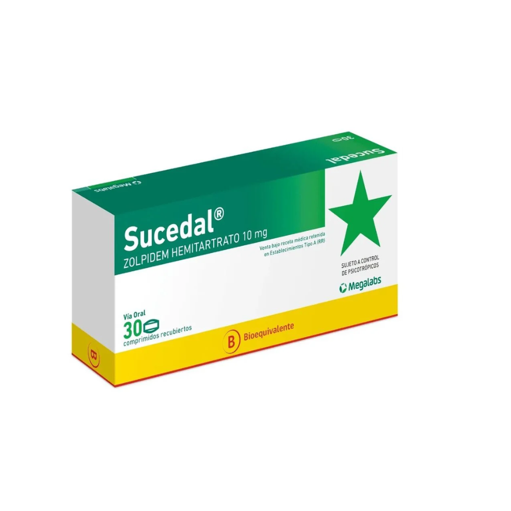 SUCEDAL 10 MG X 30 COMPRIMIDOS