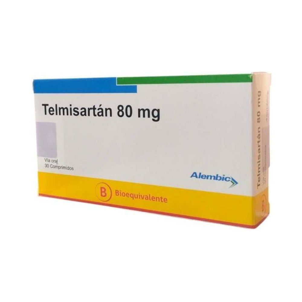 TELMISARTAN 80MG X 30 COMPRIMIDOS