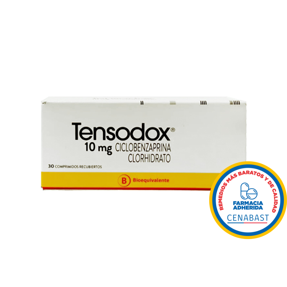 TENSODOX 10 MG X 10 COMP AB CENABAST