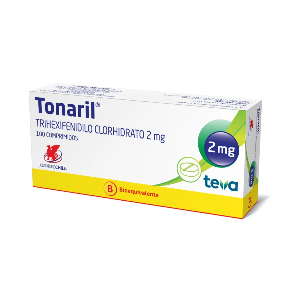 TONARIL 2 MG X 100 COMPRIMIDOS