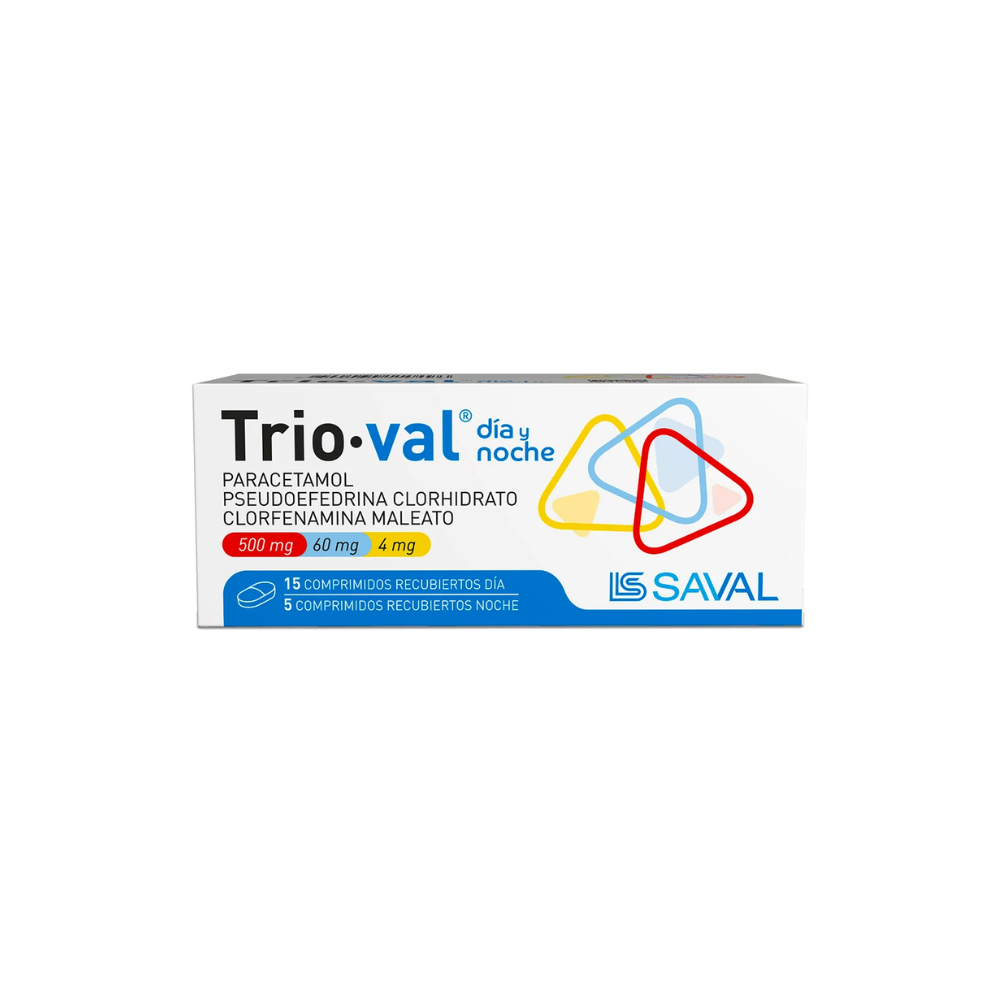 TRIO-VAL DIA Y NOCHE X 20 COMP. (15D + 5N)
