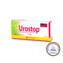 UROSTOP 2 MG X 30 COMPRIMIDOS  CENABAST