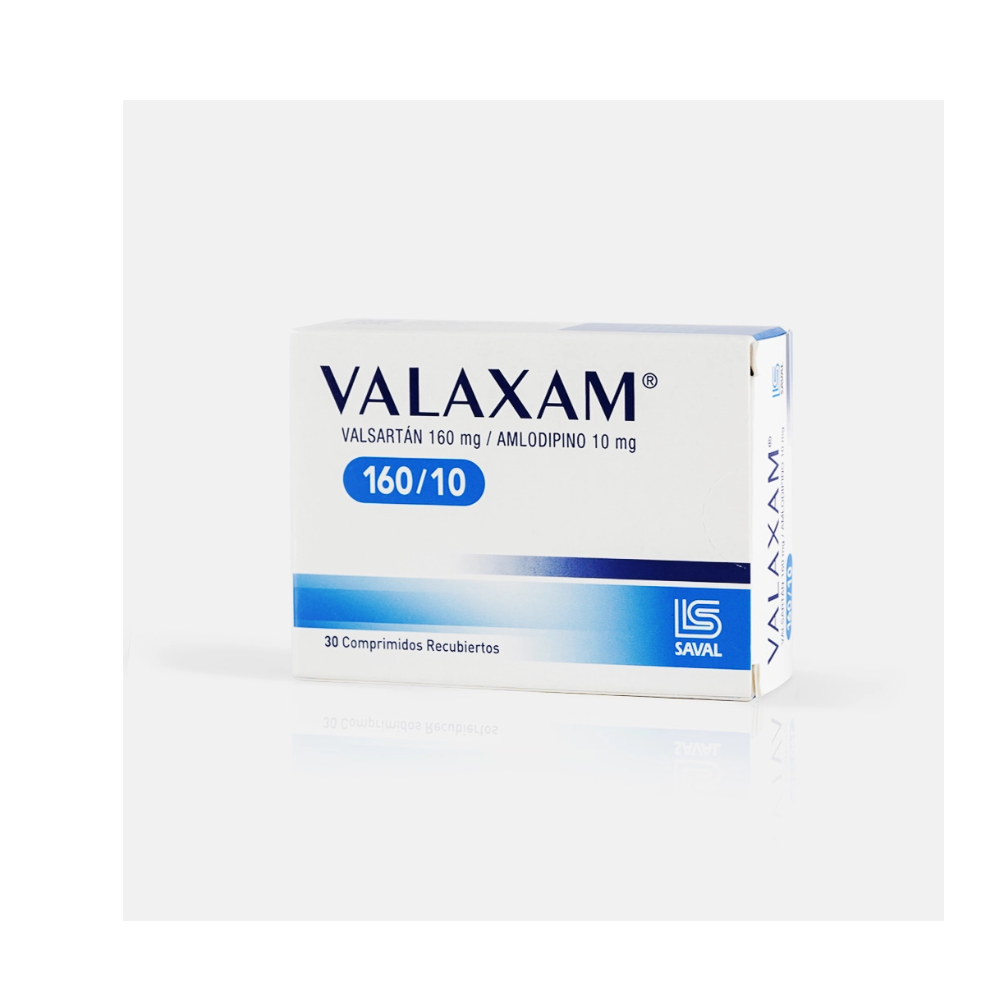 VALAXAM 160/10 X 30 COMPRIMIDOS
