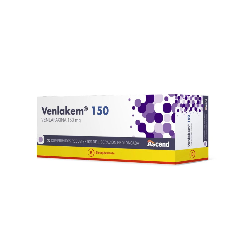 VENLAKEM 150 MG X 30 COMPRIMIDOS REC. LIB. PROL.
