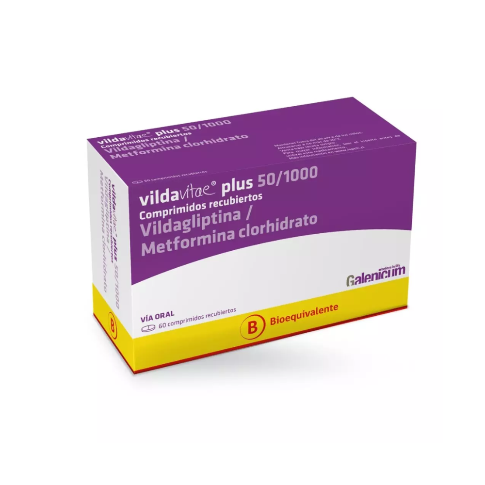 VILDAVITAE PLUS 50/1000 MG X 60 COMPRIMIDOS