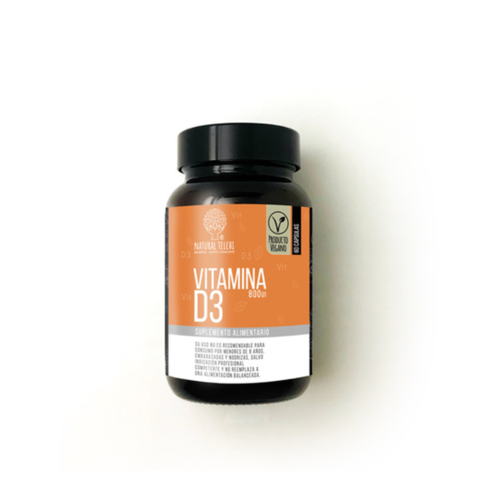 VITAMINA D3 800 UI X 60 CAPS