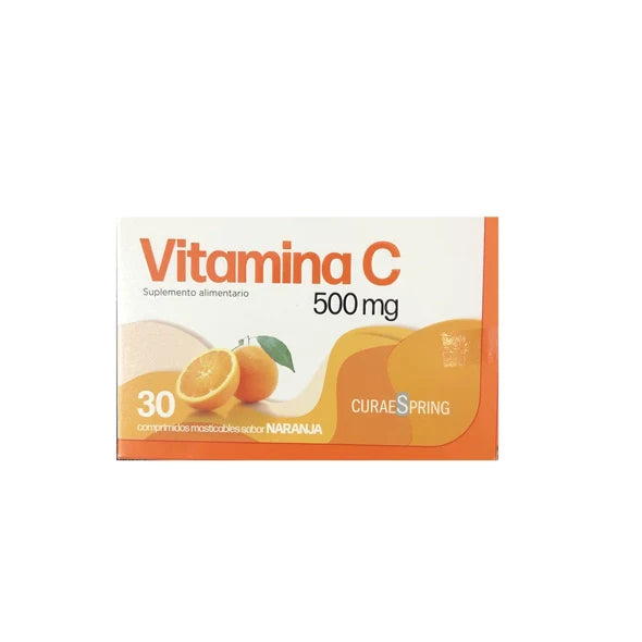 VITAMINA C COMPRIMIDO MASTICABLE 500MG