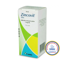 ZINCOVIT 5MG/M SOL ORAL 30ML CENABAST