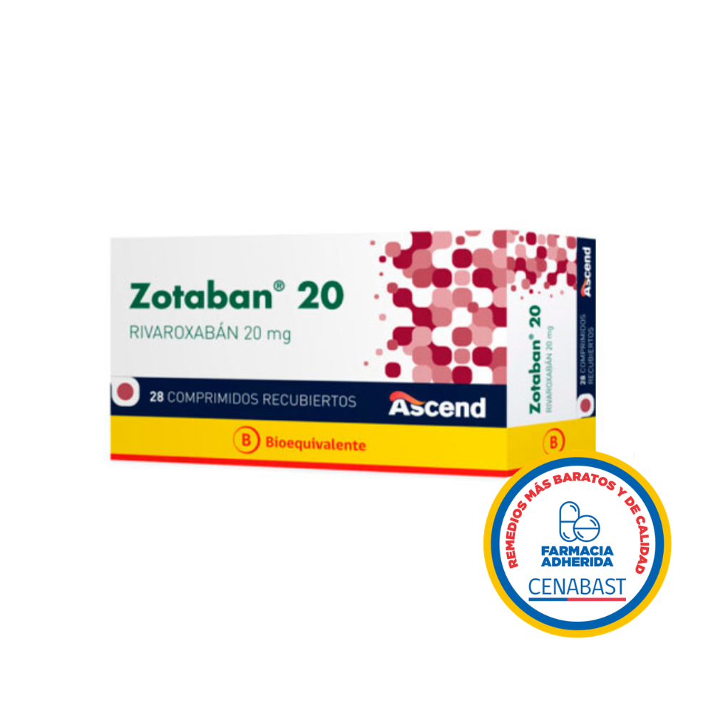 ZOTABAN 20 MG X 28 COMPRMIDOS REC CENABAST