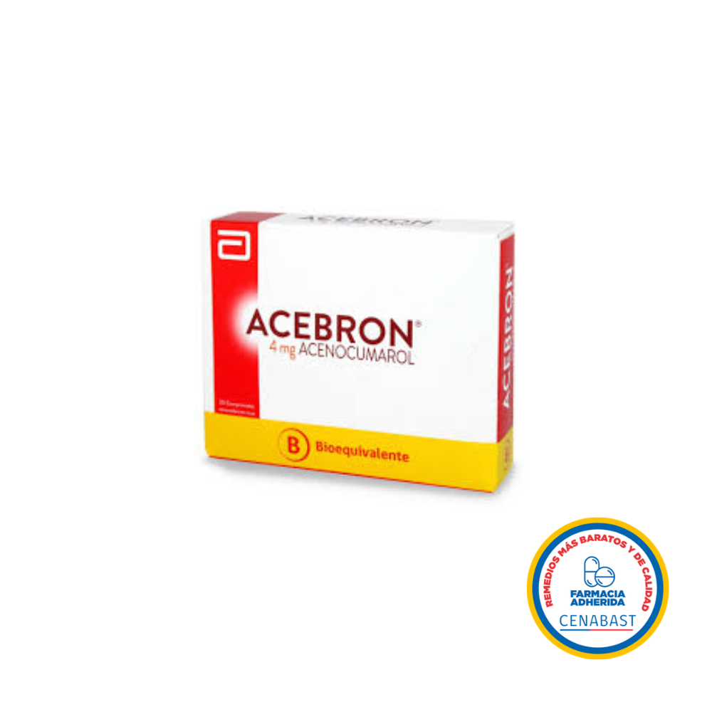 ACEBRON 4 MG X 20 COMPRIMIDOS CENABAST