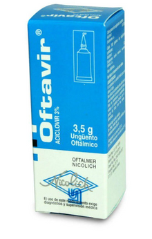 Aciclovir Ungüento Oftálmico 3%