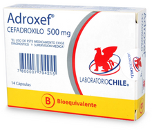 ADROXEF 500 MG X 14 CAPSULAS