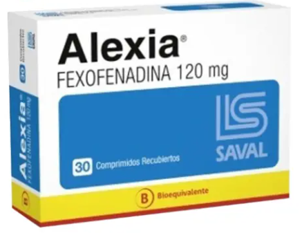 ALEXIA COM 120 MG X 30 (BE) SAVAL.