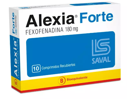 ALEXIA FORTE COMPRIMIDOS RECUBIERTOS 180 mg
