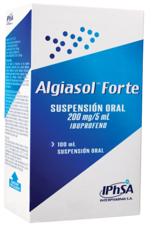 ALGIASOL FTE SUS X 100 ML. (IBUPROFENO 200 MG)
