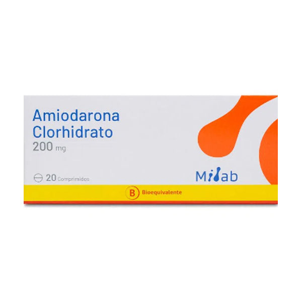 AMIODARONA COMPRIMIDOS 200 MG X 20 U MINTLAB