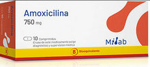 AMOXICILINA COMPRIMIDOS 750 MG X 10 U MINTLAB