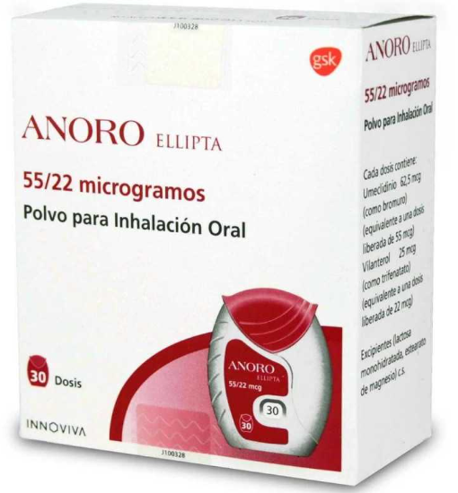 ANORO ELLIPTA 55/22 X 30 DS