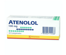 ATENOLOL COMPRIMIDOS 100 MG X 20 U
