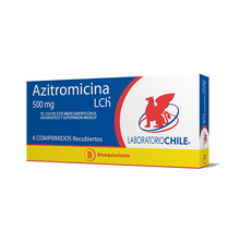 AZITROMICINA 500 MG X 6 COMPRIMIDOS