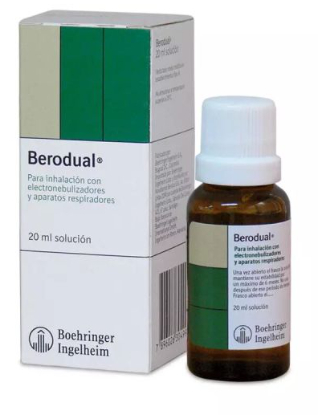 BERODUAL SOLUCION NEBULIZANTE 20ML. BOEHRINGER INGELHEIM.