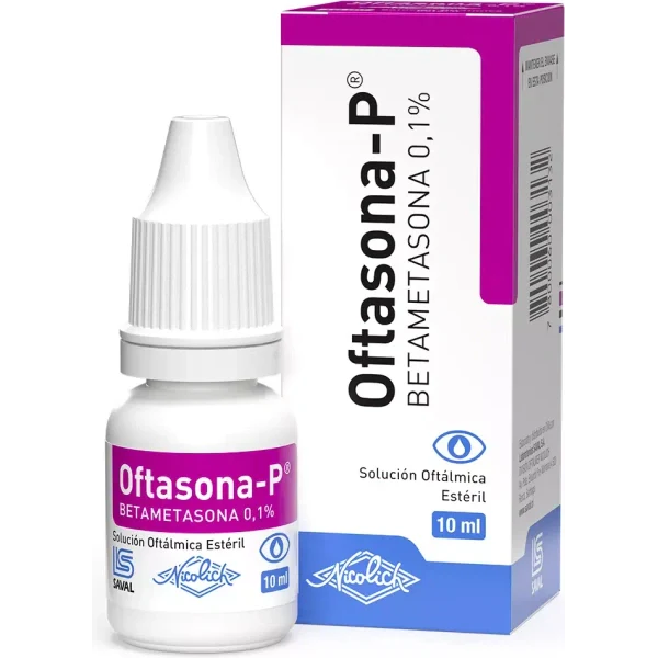 Betametasona (Fosfato disódico) Solución Oftalmica 0,1%