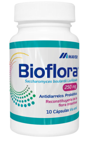 BIOFLORA CAP 250 MG X 10 MAVER