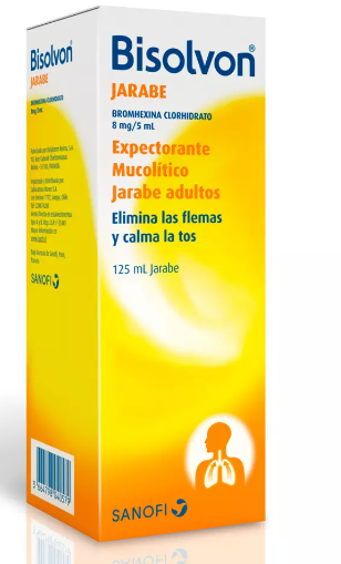 BISOLVON JBE ADULTO 8 MG X 125 ML.
