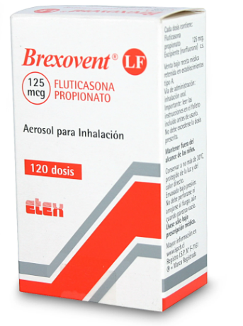 BREXOVENT LF INH 125 MCG X 120 DSS ETEX.