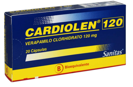 CARDIOLEN CÁPSULAS 120 MG X 20 U SANITAS BE