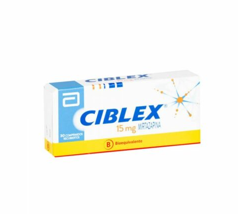 CIBLEX 15 MG [RS] X 30 COMP