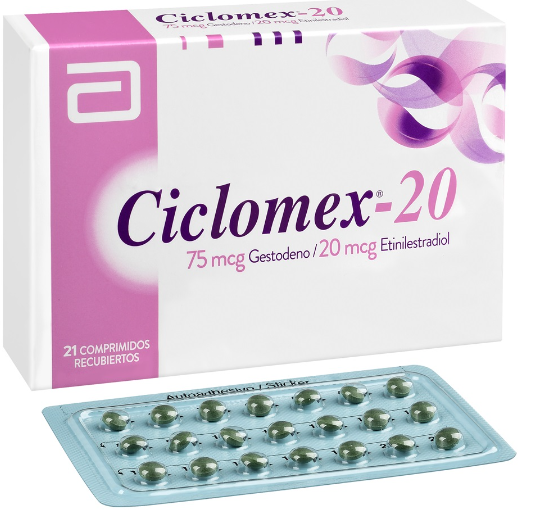 CICLOMEX-20 COMPRIMIDOS X 21 RECALCINE