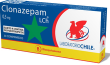 CLONAZEPAM COMPRIMIDOS 0,5 MG X 30 U
