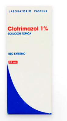 CLOTRIMAZOL SOLUCIÓN TÓPICA 1% 20ML PASTEUR.