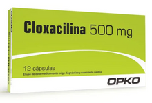 CLOXACILINA CÁPSULAS 500 MG X 12 U OPKO