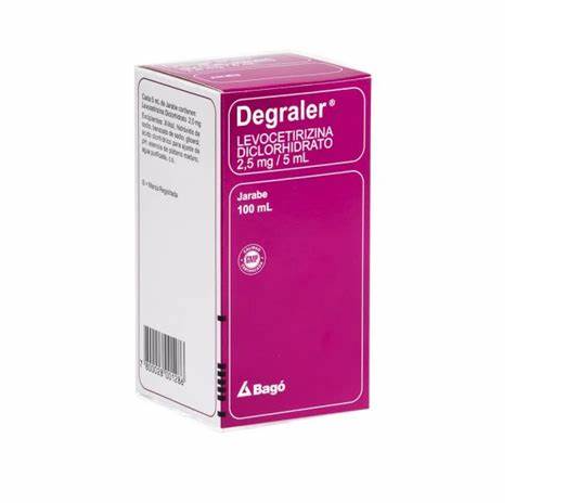 DEGRALER JARABE 2,5MG/5ML X 100 ML