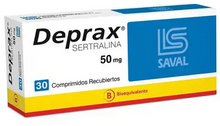 DEPRAX 50 MG X 30 COMPRIMIDOS.