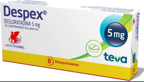 DESPEX 5 MG X 30 COMP.