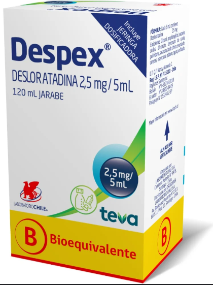 DESPEX JBE 2.5 MG X 120 ML