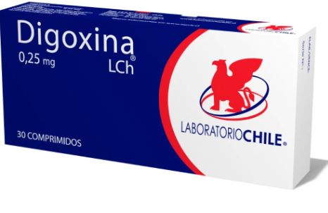 DIGOXINA 0,25 MG X 30 COMPRIMIDOS