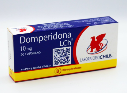DOMPERIDONA CAP 10 MG X 20 U CHILE